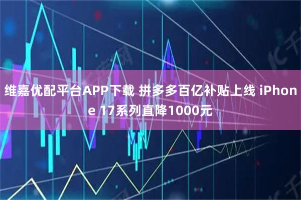 维嘉优配平台APP下载 拼多多百亿补贴上线 iPhone 17系列直降1000元